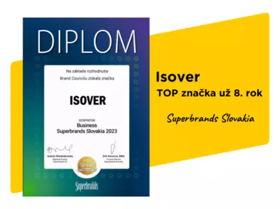 Isover - TOP značka