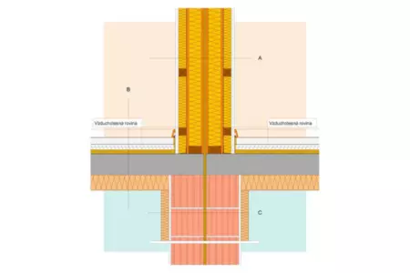 IOS34 Obvodová stena deliaca, alt. 2.2, kamenná vlna - thumbnail