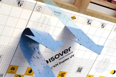Patentovaná klíma membrána Isover Vario® KM Duplex UV