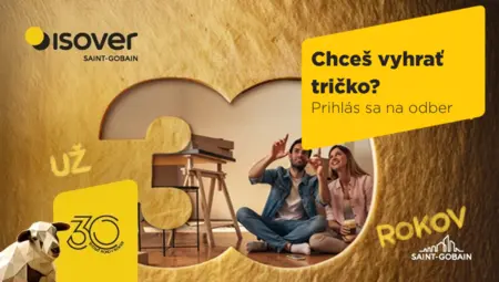 Letná súťaž: Vyhraj tričko Isover z limitovanej edície!