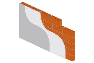 Cihlová příčka Cihlová příčka