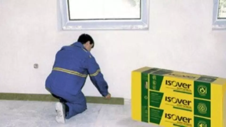 Izolácia ťažkej a ľahkej plávajúcej podlahy