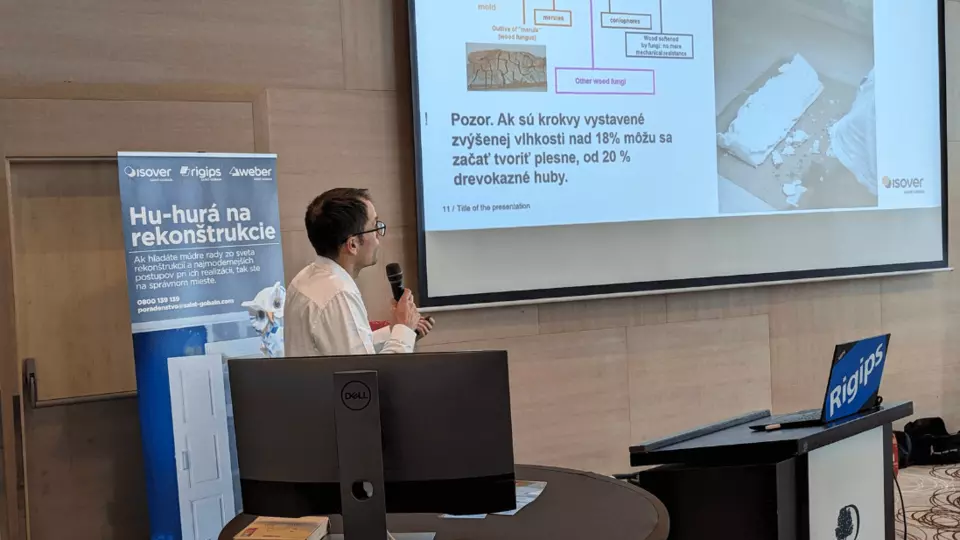 Isover na Montážnych Konferencií Rigips 2024