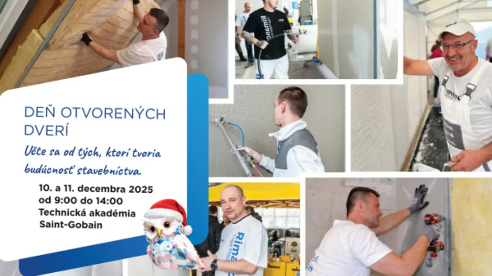 Deň otvorených dverí v Technickej akadémii Saint-Gobain – 10. a 11. decembra 2025