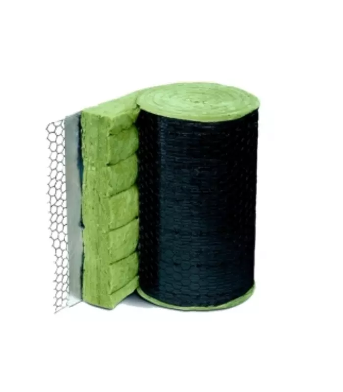 Isover U Protect Wired mat 4.0 Alu1 Black Alu