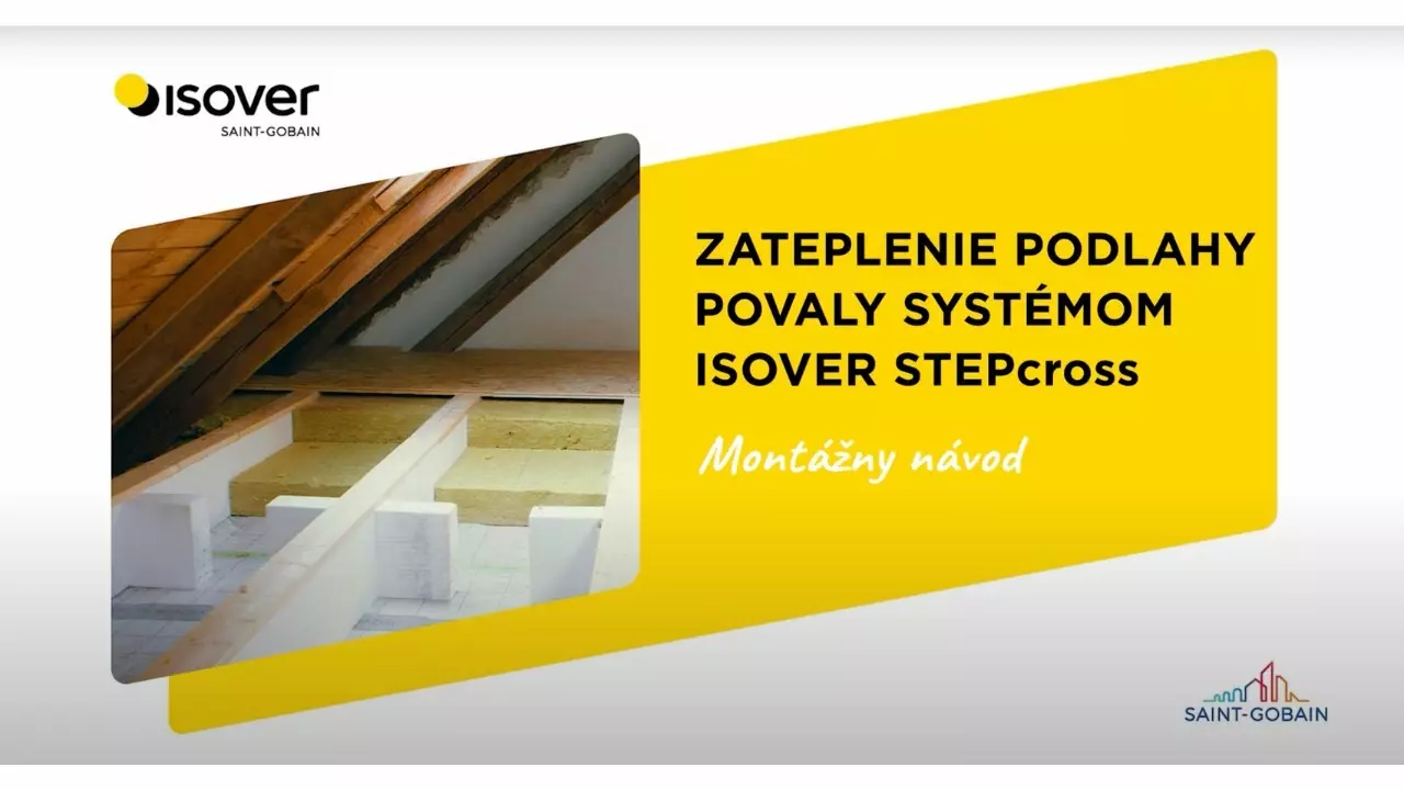Zateplenie povaly systémom Isover STEPCROSS thumbnail